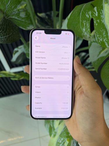 iPhone 13 249$ សំណុំសុីន🥰Memory 128g ម៉ាសុីន chអត់ដើរស្កេនមុខ ក្រៅពីនិងដំណើរការទាំងអស់