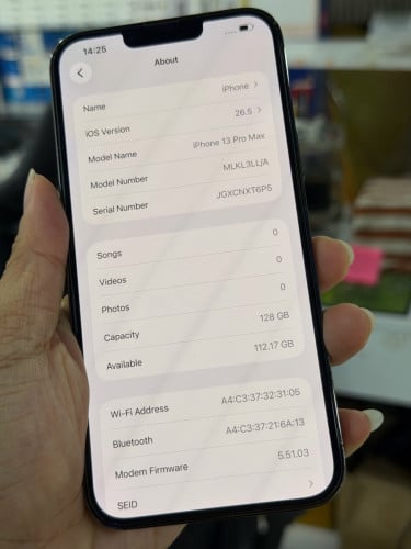 iPhone 13 Pro Max (128)G