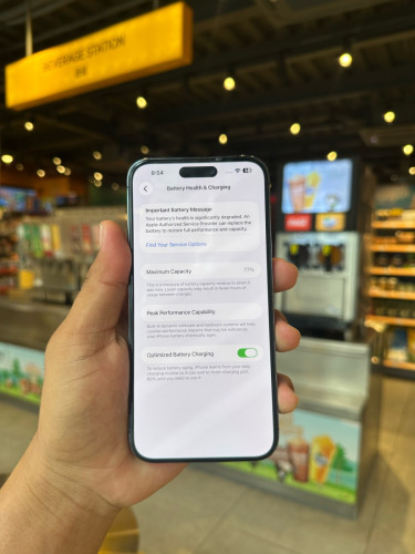 iPhone 14 Pro Max អេក្រង់សុីន អត់ស្គែន