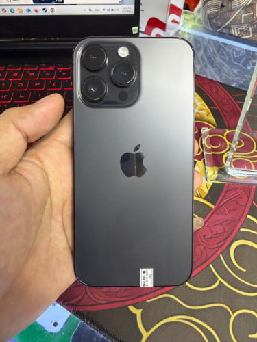 iPhone 14 ProMax 128G ដូរអេក្រង់Oletថ្មីថ្ម100%🔋Code LL/A Lock sim(ប្រើសុីមបាន2)
