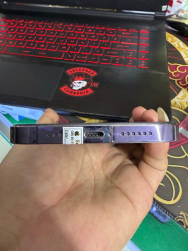 iPhone 14 ProMax 128G ដូរអេក្រង់Oletថ្មីថ្ម100%🔋Code LL/A Lock sim(ប្រើសុីមបាន2)