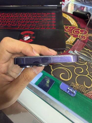 iPhone 14 ProMax 128G ដូរអេក្រង់Oletថ្មីថ្ម100%🔋Code LL/A Lock sim(ប្រើសុីមបាន2)