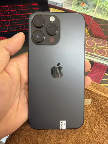 iPhone 14 ProMax 128G ដូរអេក្រង់Oletថ្មីថ្ម100%🔋Code LL/A Lock sim(ប្រើសុីមបាន2)