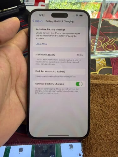 iPhone 14 ProMax 128G ដូរអេក្រង់Oletថ្មីថ្ម100%🔋Code LL/A Lock sim(ប្រើសុីមបាន2)