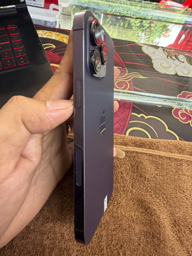 iPhone 14 ProMax 128G ដូរអេក្រង់Oletថ្មីថ្ម100%🔋Code LL/A Lock sim(ប្រើសុីមបាន2)