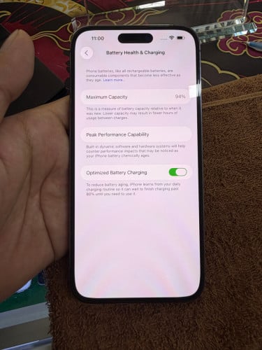 iPhone 14 ProMax 128G ដូរអេក្រង់Oletថ្មីថ្ម100%🔋Code LL/A Lock sim(ប្រើសុីមបាន2)