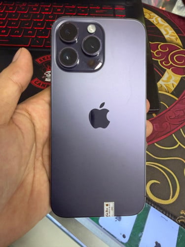 iPhone 14 ProMax 256G ដូរអេក្រង់Oletថ្មីថ្ម Code LL/A Lock sim(ប្រើសុីមបាន2)