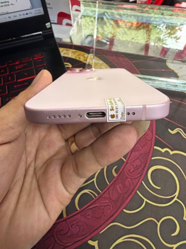 iPhone 15 color pink 128G ថ្ម88% ឡុកអុីសុីម (ប្រើបានសុីម2)