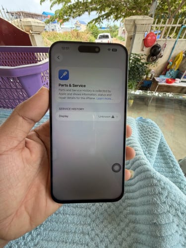IPhone 15 Pro Max Code LL/A Esim2 តួ​ស្អាត​ខ្ចី98.99%
