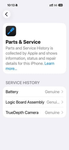 iPhone 15 pro Titanium black 128g KH/A