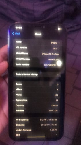iphone12pmលក់ធូៗ​ 300$ភ្នំពេញ