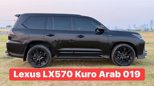 Lexus LX570 2019 kuro arab