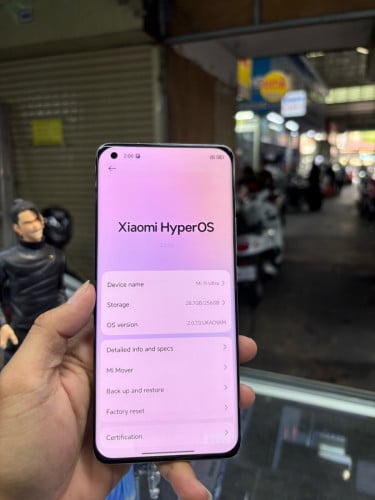 Mi11Utra 256G Ram12G Sim2 CH ដានអេក្រង់អត់ស្គេន