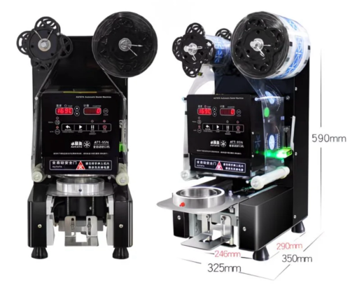 Milk tea sealing machine