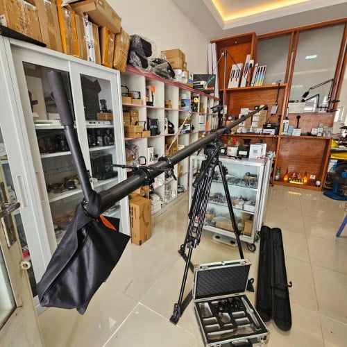 Mini Jib Teris JQ40-III Carbon Fiber 4 meter for Gimbals 10kg