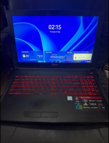 MSI GL62M 7RDX i7 laptop