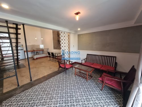 N062 | Beautiful Loft Classical Styled Apartment For Rent In Sen Sok Area