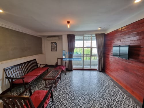 N062 | Beautiful Loft Classical Styled Apartment For Rent In Sen Sok Area