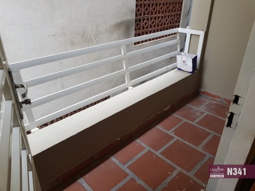 N341 | Furnished Studio Apartment For Rent With Private Balcony in BKK3 For Rent
