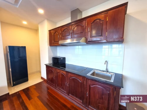 N373 | BKK1 - Nice Serviced Apartment 1 Bedroom with Pool and Gym