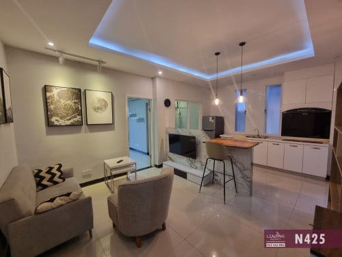 N425  | Rooftop Pool and Gym Serviced Apartment 1 Bedroom For Rent Near Exchange S