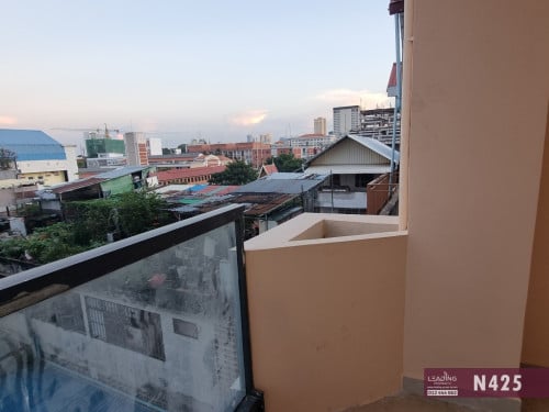 N425  | Rooftop Pool and Gym Serviced Apartment 1 Bedroom For Rent Near Exchange S