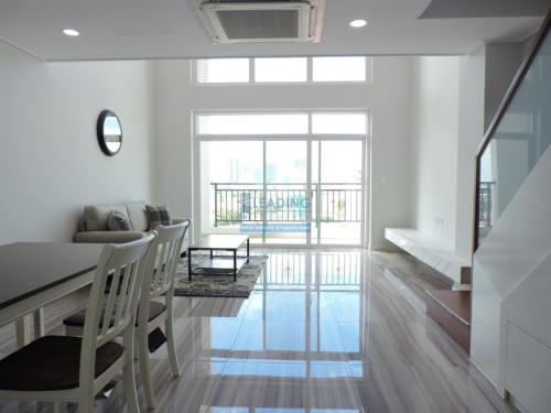N433 | BKK1 Duplex Designed 1 Bedroom Serviced Apartment For Rent