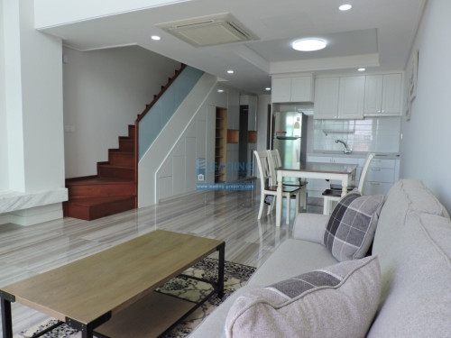 N433 | BKK1 Duplex Designed 1 Bedroom Serviced Apartment For Rent