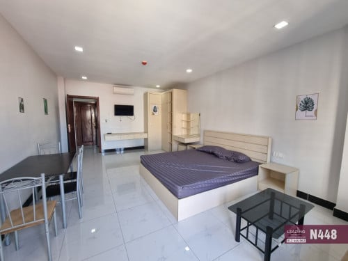N448 | Nice Studio Apartment For Rent with Elevator in Toul Tom Pong Area