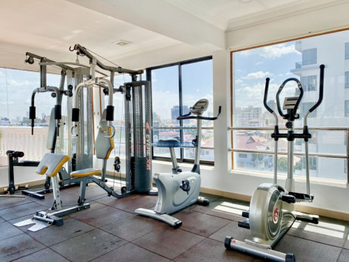 N525 | BKK1 Fully Furnished 1 Bedroom Apartment with Gym For Rent