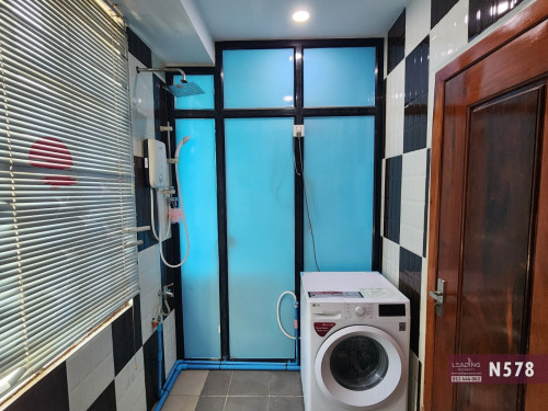 N578 | Top Floor Bright and clean Studio For Rent Near CJCC / Toul Kork