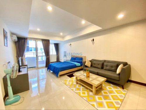 N584 | Koh Pich 1 Bedroom Apartment For Rent with Gym and Pool