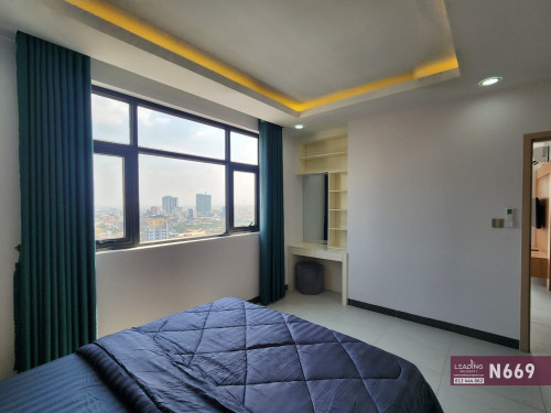 N669 | Serviced Apartment 2 Bedrooms with Gym, Pool, Cleaning For Rent