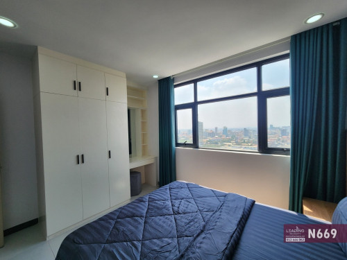 N669 | Serviced Apartment 2 Bedrooms with Gym, Pool, Cleaning For Rent