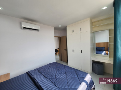 N669 | Serviced Apartment 2 Bedrooms with Gym, Pool, Cleaning For Rent