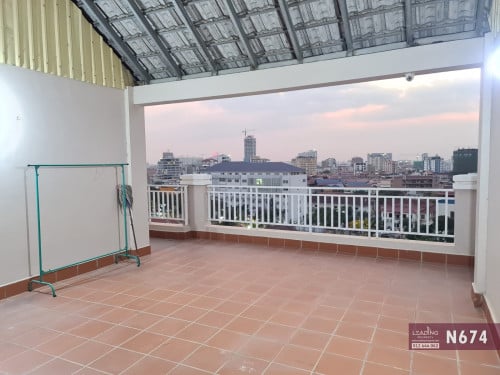 N674  | Studio Apartment in Toul Kork For Rent