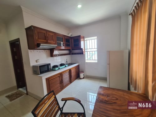 N686 | Nice Apartment 1 Bedroom in Toul Kork For Rent Free Wifi