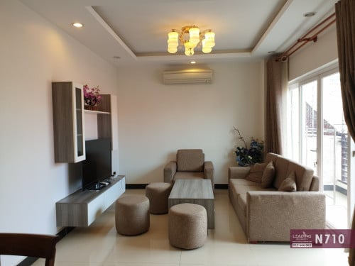 N710 | Western 3 Bedrooms Serviced Apartment For Rent in Toul Kork