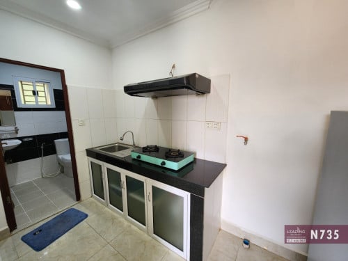 N735  | 1 Bedroom with Lift Apartment For Rent in Toul Kork