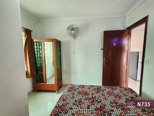 N735  | 1 Bedroom with Lift Apartment For Rent in Toul Kork