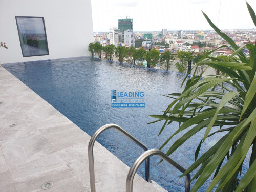 N751 | Toul Svay Prey Studio Apartment with Swimming Pool For Rent