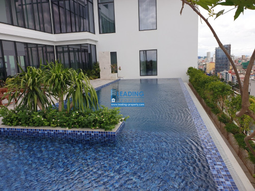 N751 | Toul Svay Prey Studio Apartment with Swimming Pool For Rent