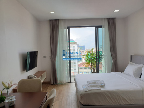 N751 | Toul Svay Prey Studio Apartment with Swimming Pool For Rent