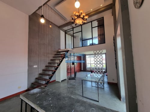 N791 | Beautiful Loft Classical Styled Apartment For Rent In Sen Sok Area