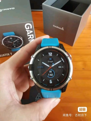 New Garmin watch not use yet and