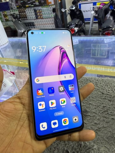 Oppo Reno8z 5G Ram8G Memory128G ក្រុមហ៊ុនសុីមពីរ មានឆ្នាំងសាក