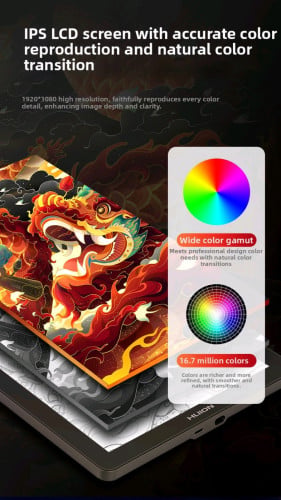 Preorder - Huion Kamvas 13 gen 3 ( Full set + Freebies )