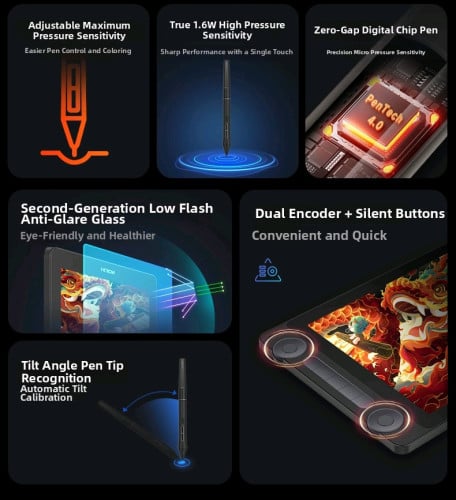 Preorder - Huion Kamvas 13 gen 3 ( Full set + Freebies )