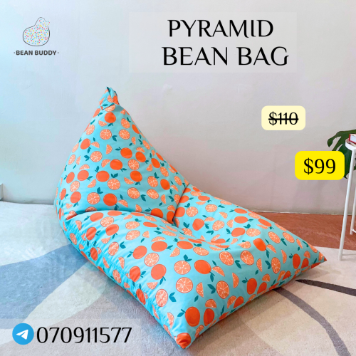 Pyramid Bean Bag សាឡុងអង្គុយគ្រាប់ស្នោ​