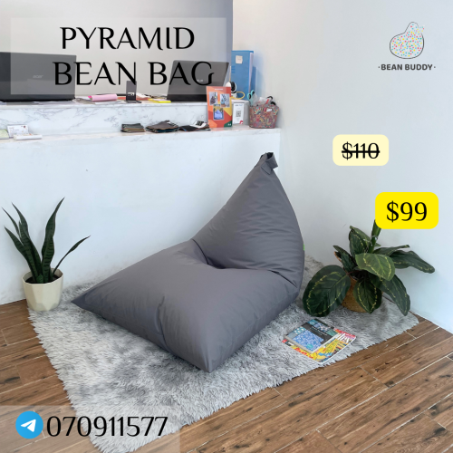 Pyramid Bean Bag សាឡុងអង្គុយគ្រាប់ស្នោ​